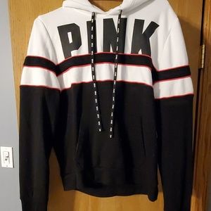 Black and red PINK sweatshirt